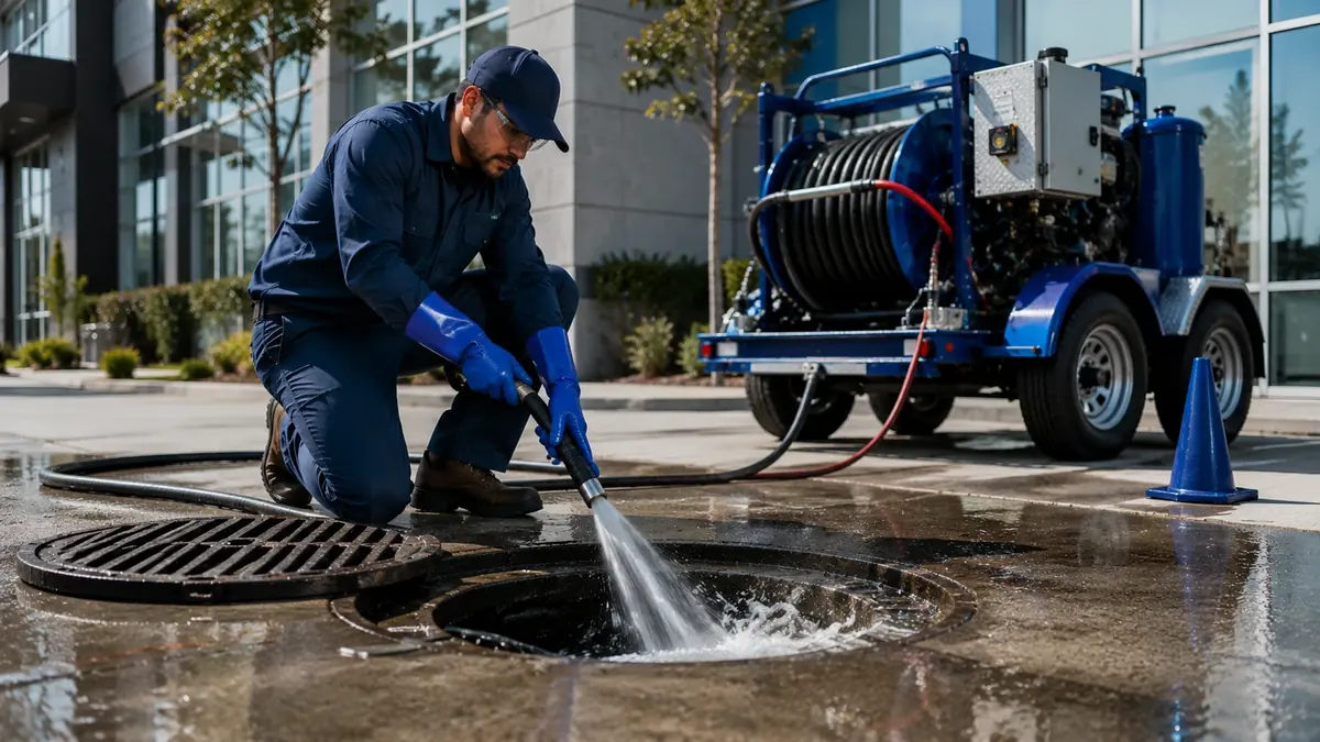 Commercial Hydro Jet Drain Cleaning in Solana Beach