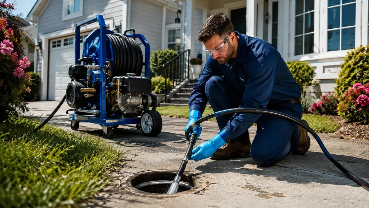 Residential Hydro Jet Drain Cleaning in Solana Beach