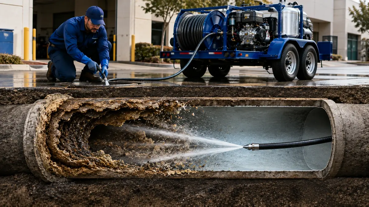 Sewer Pipe Descaling in Solana Beach